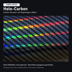 Effektfolie Holo-Carbon, Foto der Folienrolle