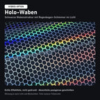 Effektfolie Holo-Waben, Foto der Folienrolle