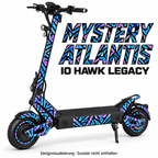 IO HAWK Legacy MYSTERY ATLANTIS. Reifenaufkleber separat erhältlich.