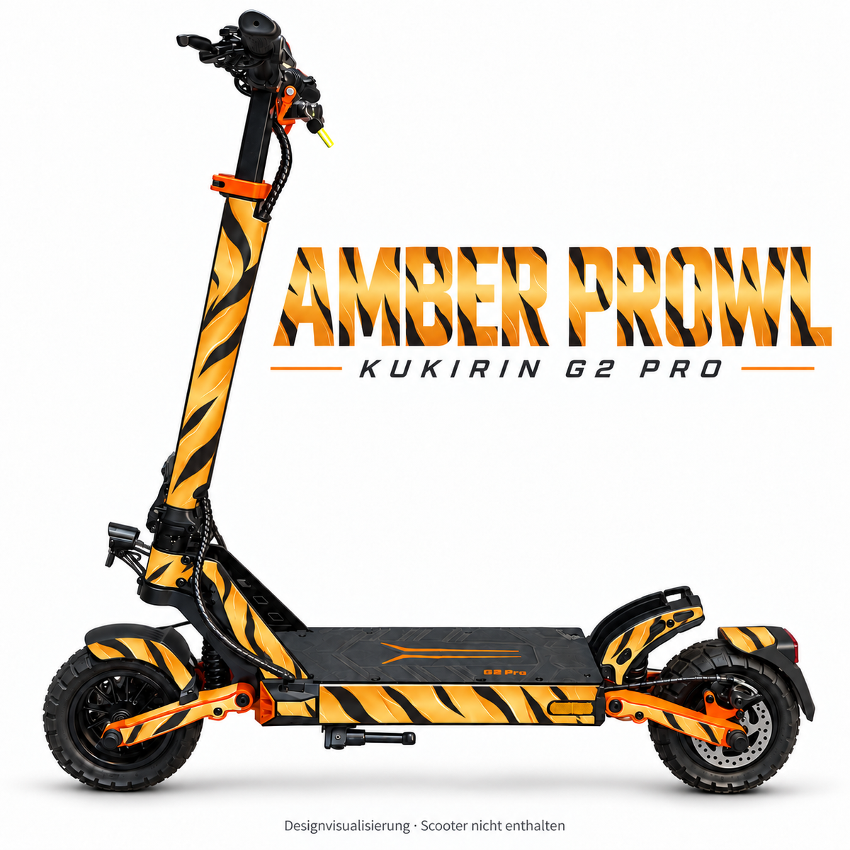 Kukirin G2 Pro Skin – AMBER PROWL