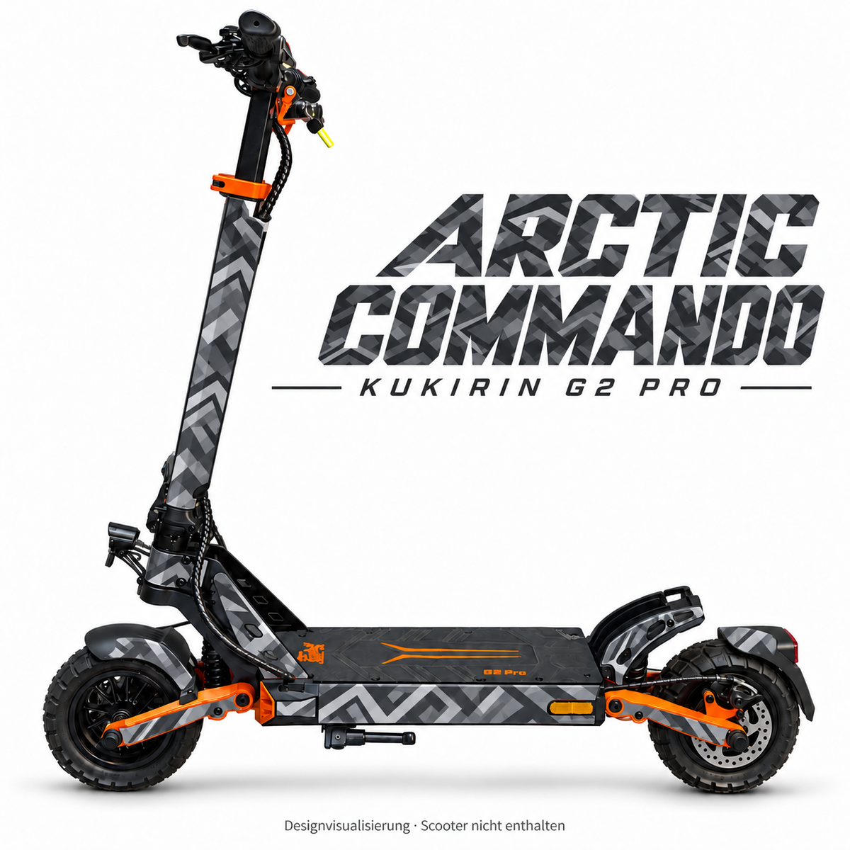 Kukirin G2 Pro Skin – ARCTIC COMMANDO