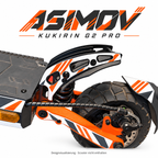 Kukirin G2 Pro ASIMOV Skin – Heckbügel und Federung
