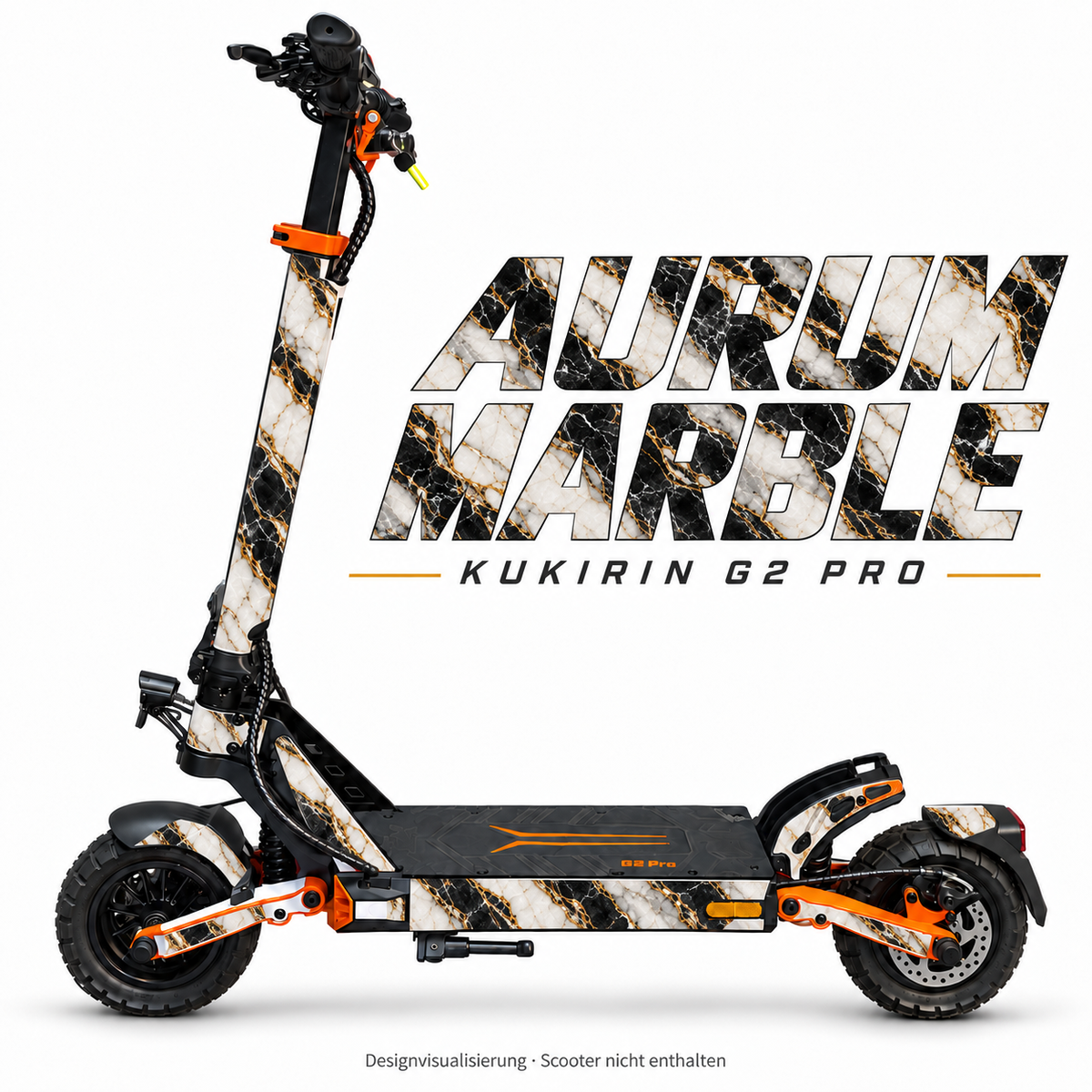 Kukirin G2 Pro Skin – AURUM MARBLE