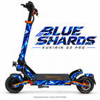 Kukirin G2 Pro Skin – BLUE SHARDS