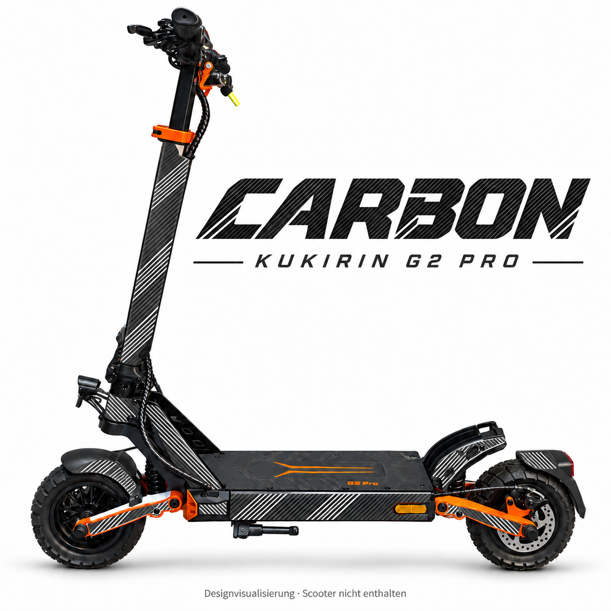 Kukirin G2 Pro Skin – CARBON