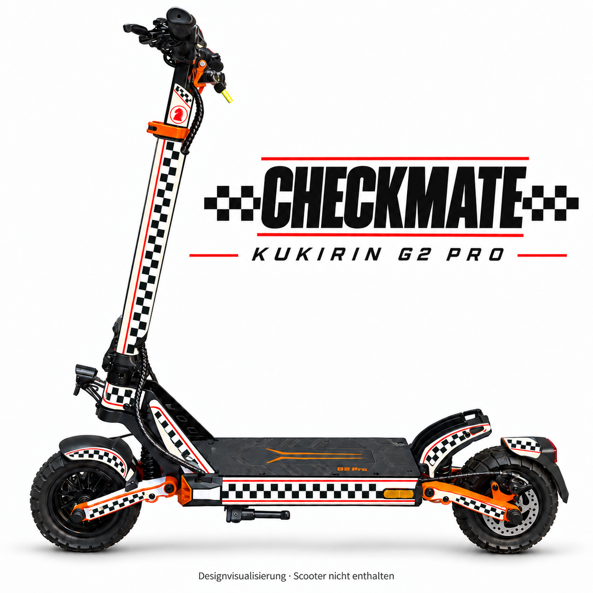 Kukirin G2 Pro Skin – CHECKMATE