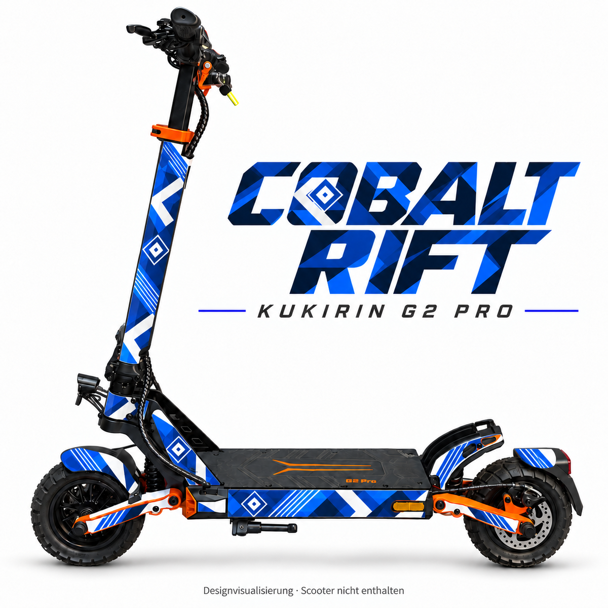Kukirin G2 Pro Skin – COBALT RIFT