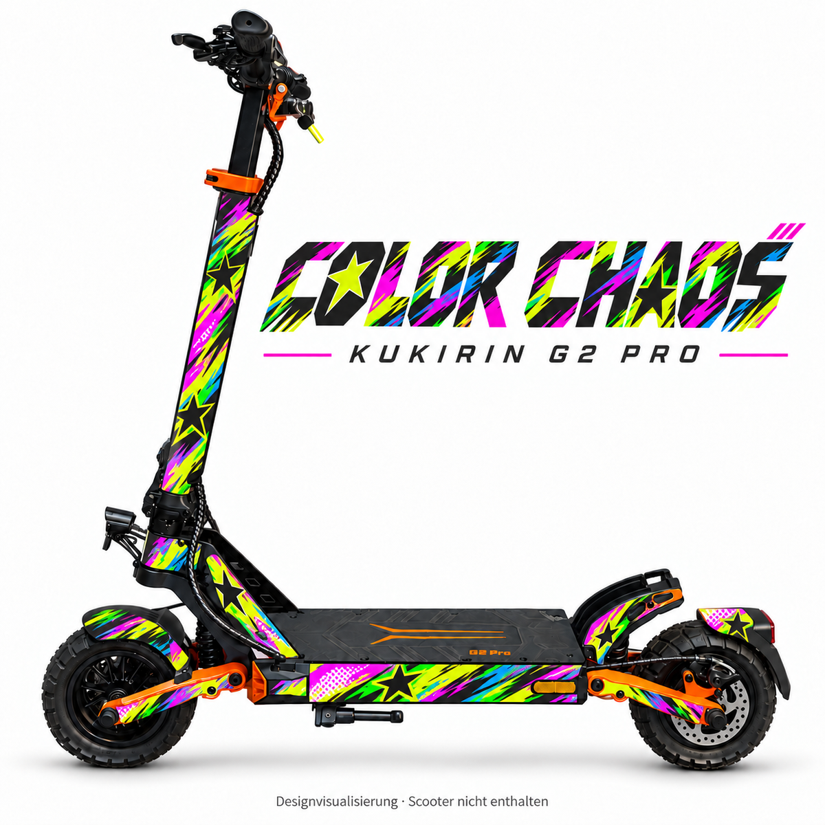 Kukirin G2 Pro Skin – COLOR CHAOS