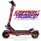 Kukirin G2 Pro Skin – CRIMSON DRAGON PURPLE