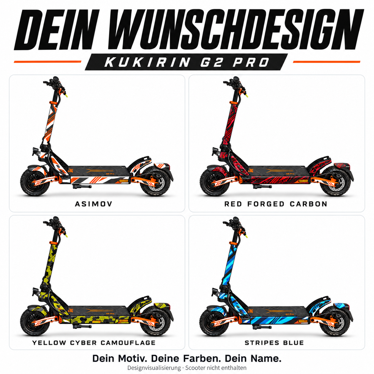 Kukirin G2 Pro Skin – CUSTOM