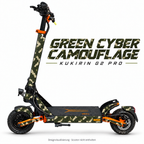 Kukirin G2 Pro Skin – GREEN CYBER CAMOUFLAGE