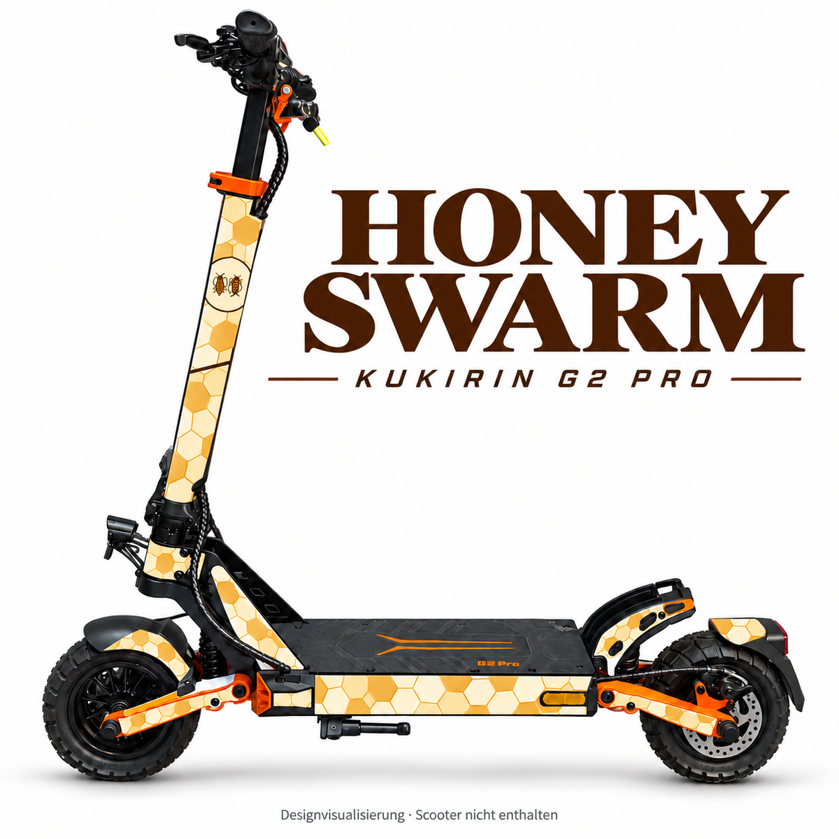 Kukirin G2 Pro Skin – HONEY SWARM