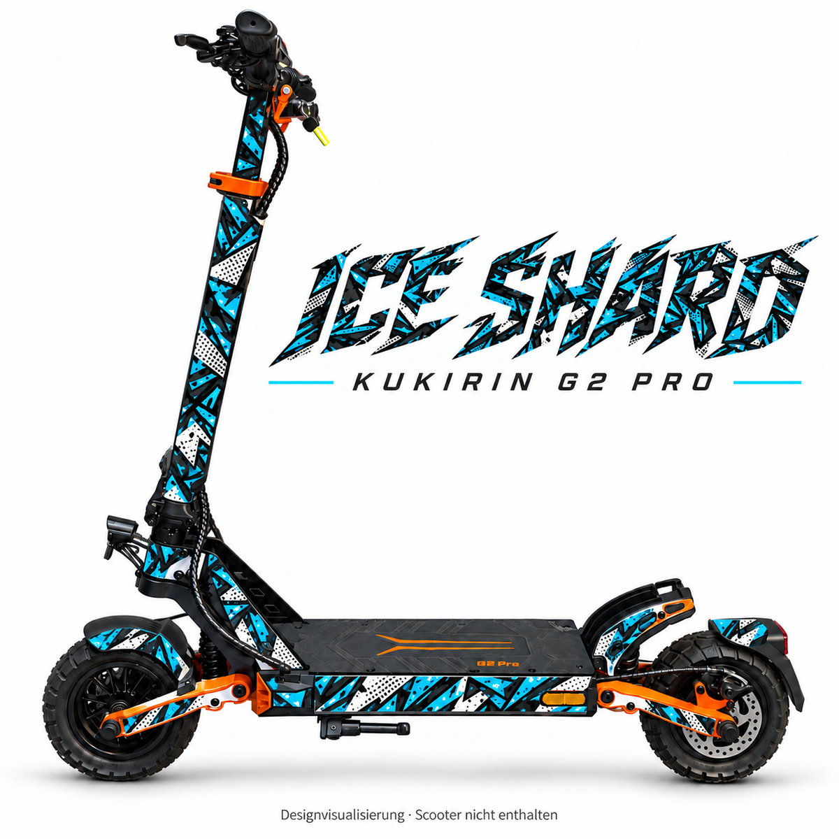 Kukirin G2 Pro Skin – ICE SHARD