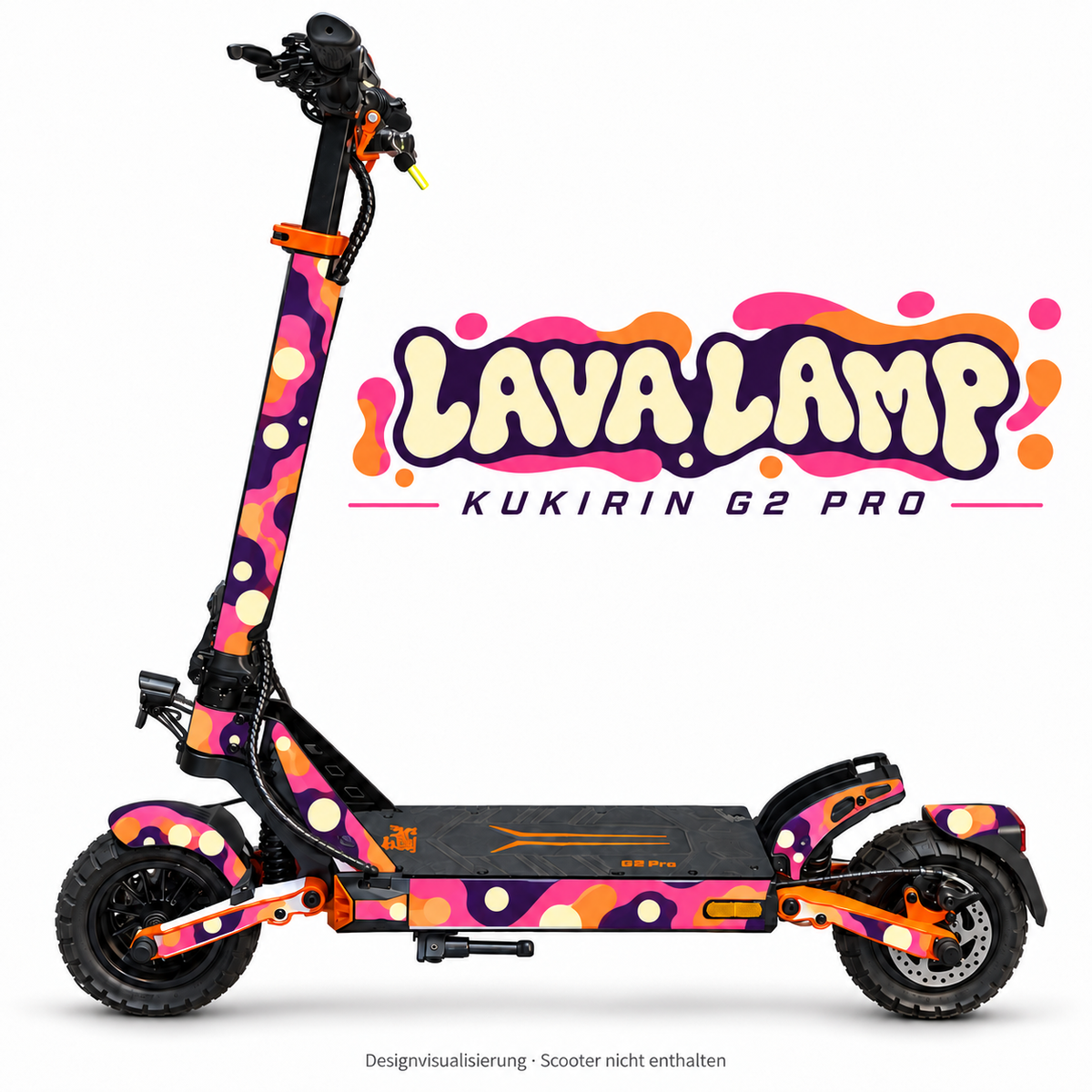 Kukirin G2 Pro Skin – LAVA LAMP