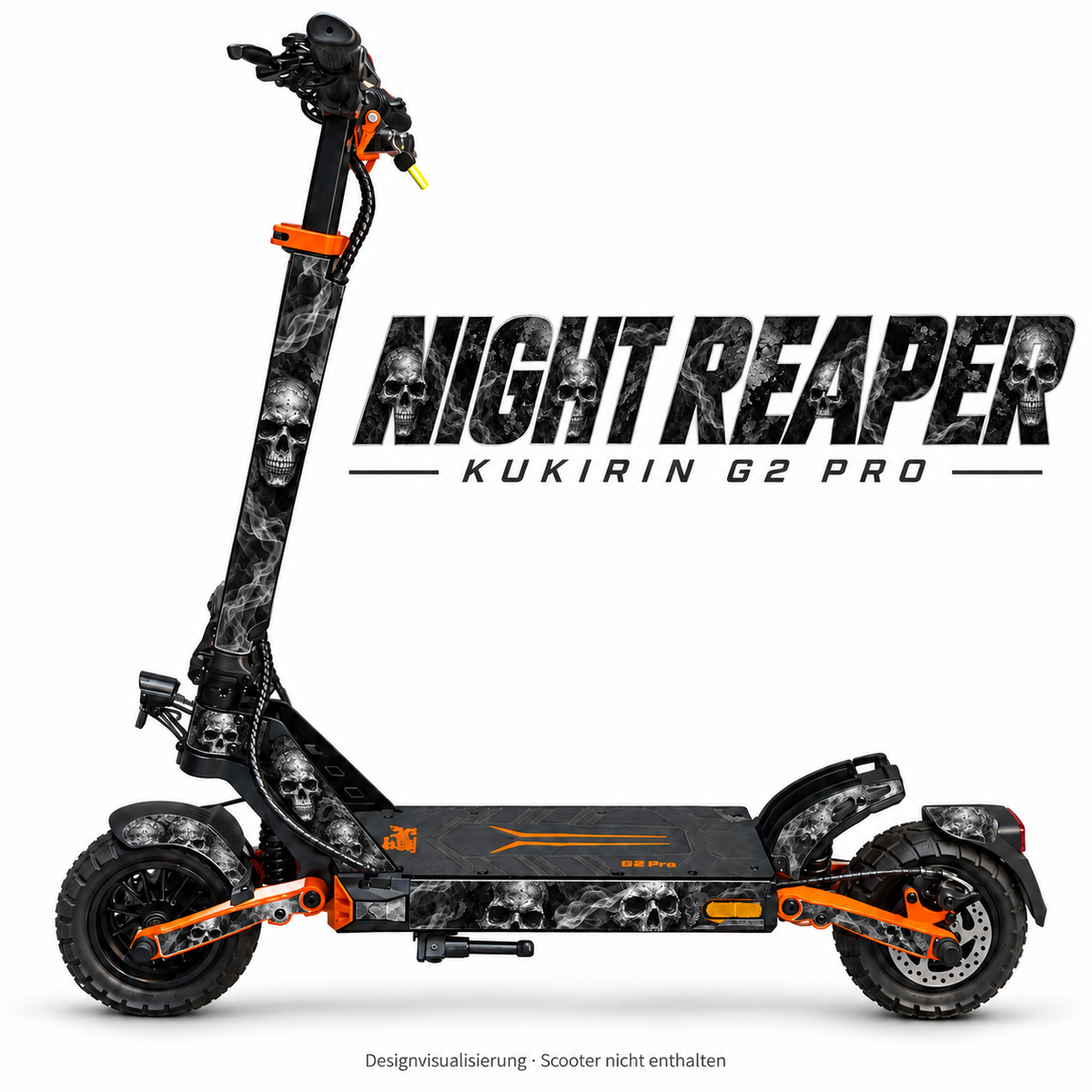 Kukirin G2 Pro Skin – NIGHT REAPER