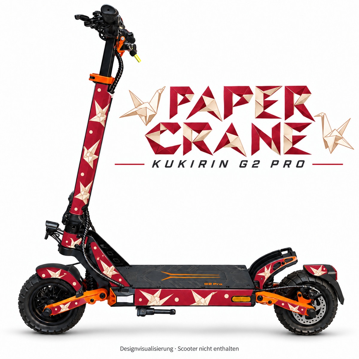 Kukirin G2 Pro Skin – PAPER CRANE