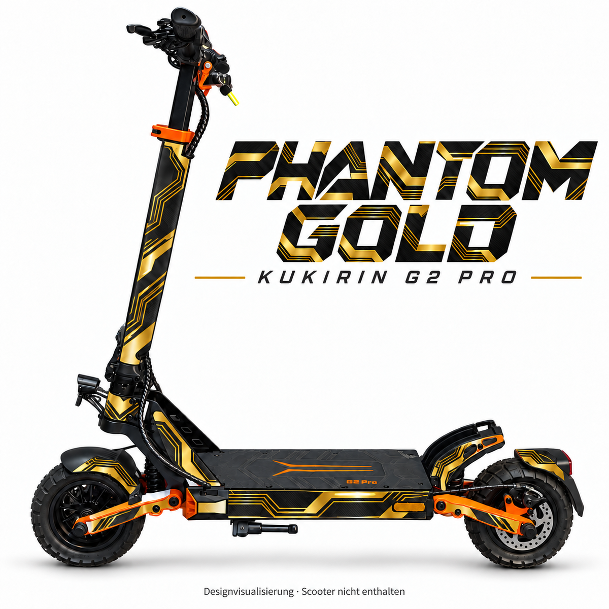 Kukirin G2 Pro Skin – PHANTOM GOLD