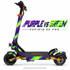 Kukirin G2 Pro Skin – PURPLE VS GREEN