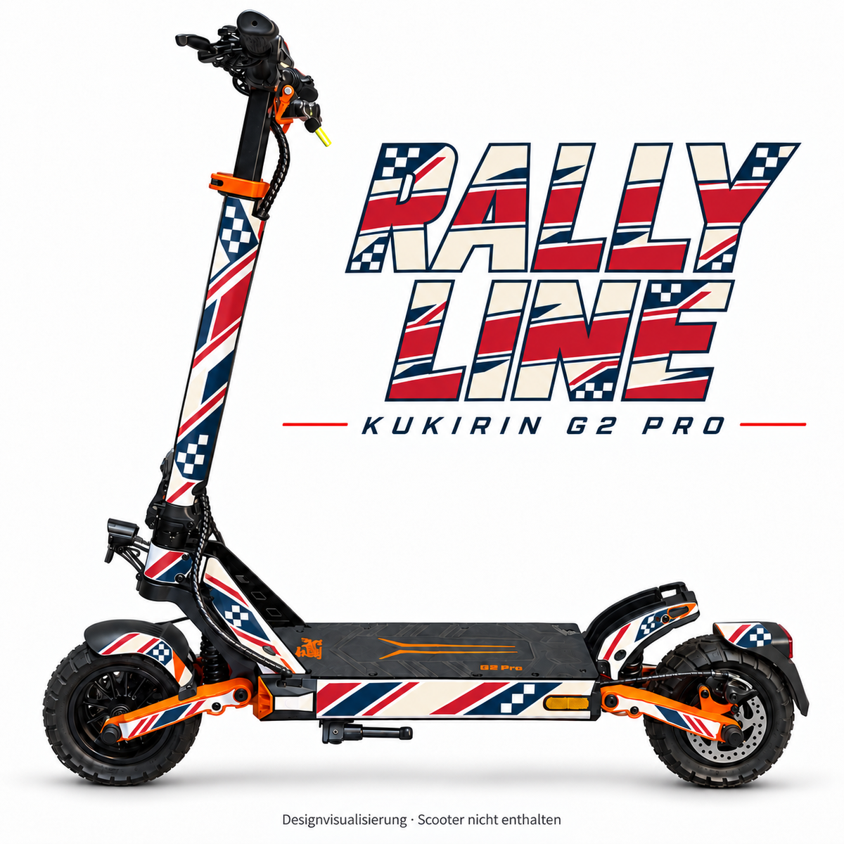 Kukirin G2 Pro Skin – RALLY LINE
