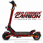 Kukirin G2 Pro Skin – RED FORGED CARBON