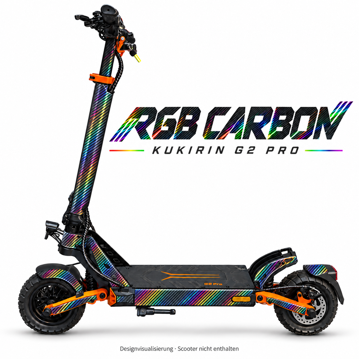 Kukirin G2 Pro Skin – RGB CARBON