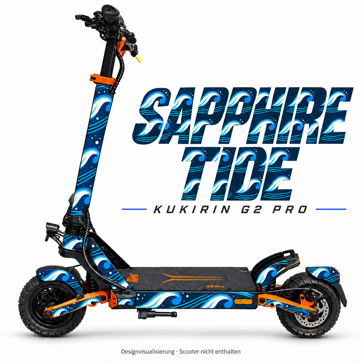Kukirin G2 Pro Skin – SAPPHIRE TIDE