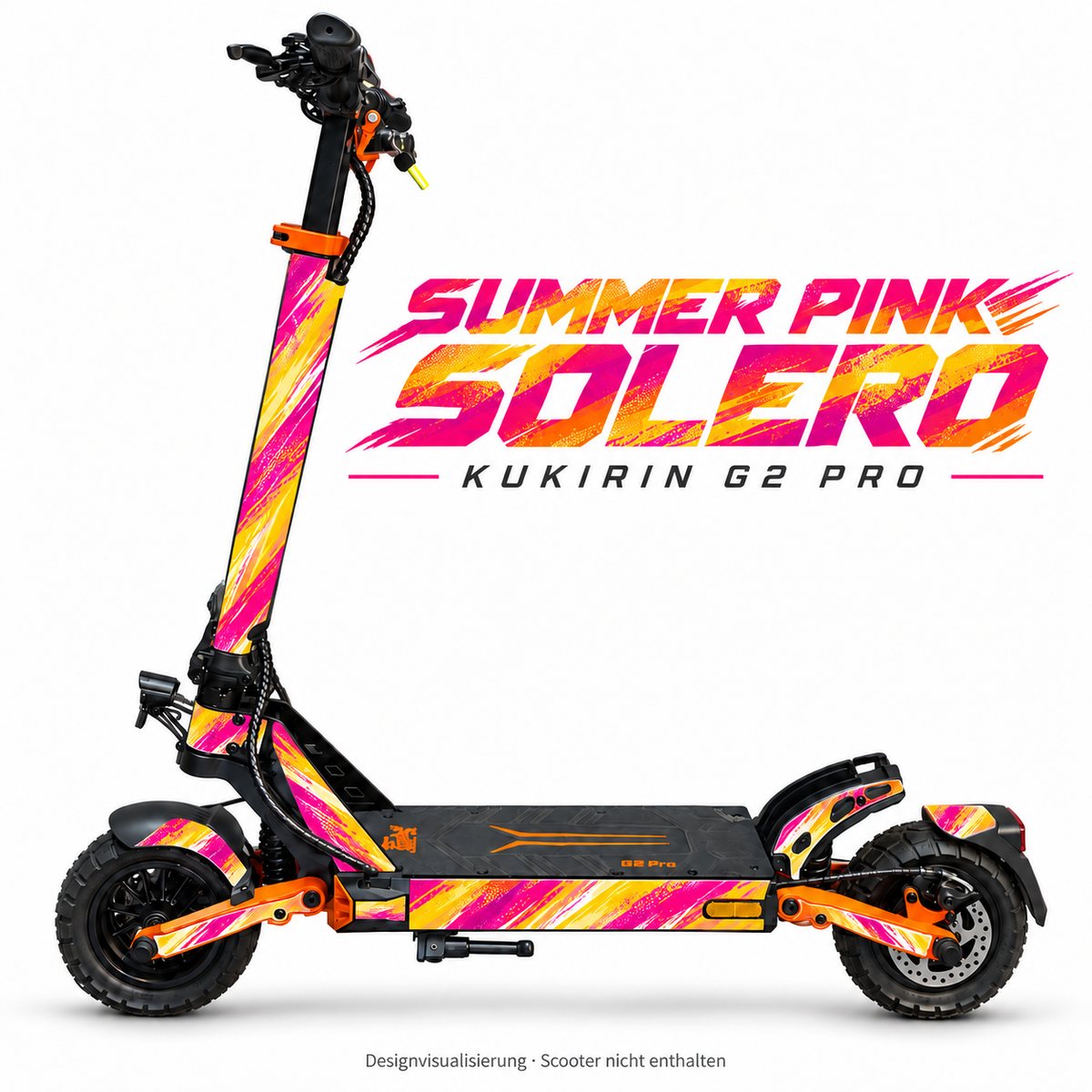 Kukirin G2 Pro Skin – SUMMER PINK SOLERO