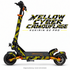 Kukirin G2 Pro Skin – YELLOW CYBER CAMOUFLAGE