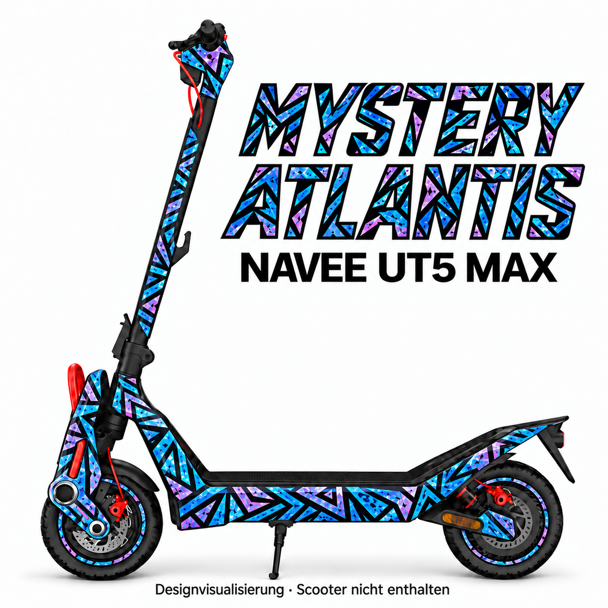 NAVEE UT5 Max MYSTERY ATLANTIS. Reifenaufkleber separat erhältlich.