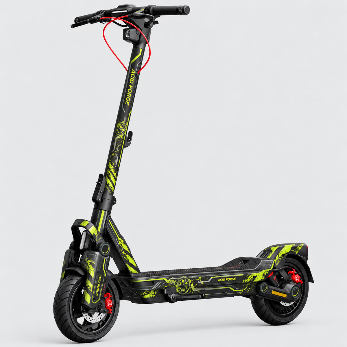 Segway Ninebot MAX G3 Pro Skin – ACID FORGE – Designansicht | Escooter Skins
