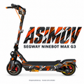 Segway Ninebot MAX G3 Pro Skin – ASIMOV – Designansicht | Escooter Skins