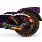 Segway Ninebot MAX G3 Pro Skin – PURPLE FORGED CARBON – Designansicht | Escooter Skins