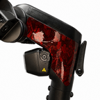Segway Ninebot MAX G3 Pro Skin – RED FORGED CARBON – Designansicht | Escooter Skins