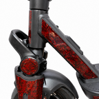 Segway Ninebot MAX G3 Pro Skin – RED FORGED CARBON – Designansicht | Escooter Skins