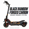 Segway ZT3 Max Skin – BLACK RAINBOW FORGED CARBON – Designansicht | Escooter Skins