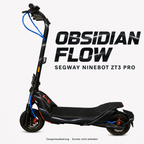 Segway ZT3 Max Skin – OBSIDIAN FLOW – Designansicht | Escooter Skins