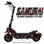 Segway ZT3 Max Skin – SAMURAI – Designansicht | Escooter Skins