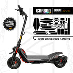 Segway ZT3 Max Skin – SCHIMMER CARBON – Designansicht | Escooter Skins