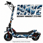 Segway ZT3 Max Skin – WAVE – Designansicht | Escooter Skins