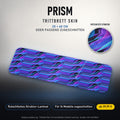 TRITTBRETT SKIN | PRISM – Trittbrett-Skin 20 × 60 cm oder passend zugeschnitten, mit rutschfestem Struktur-Laminat. Designvisualisierung.