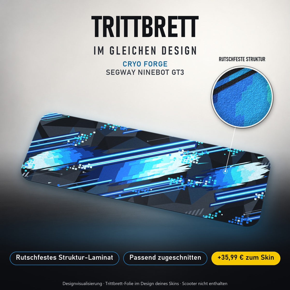 Trittbrett im gleichen Design – CRYO FORGE