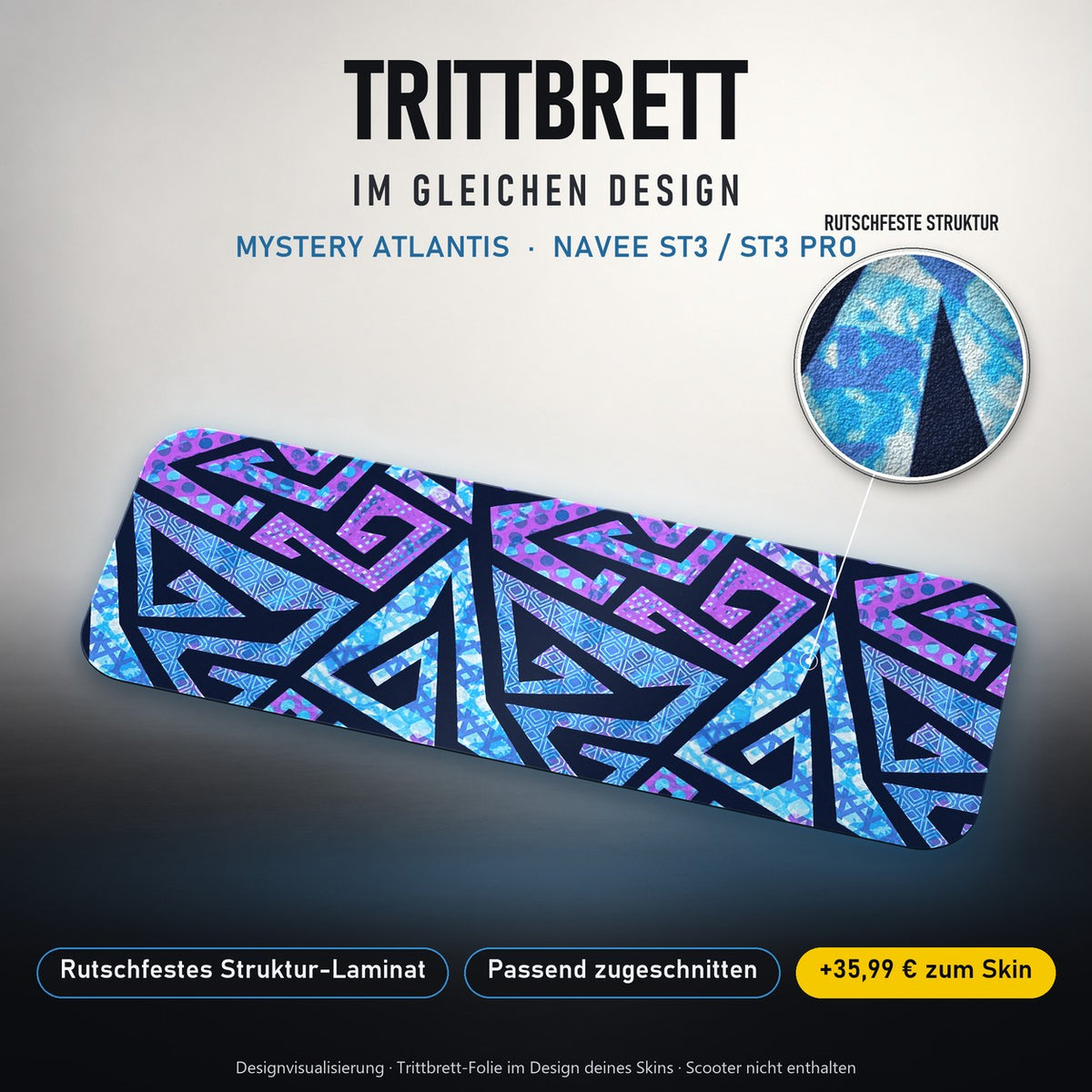 Trittbrett im gleichen Design – MYSTERY ATLANTIS
