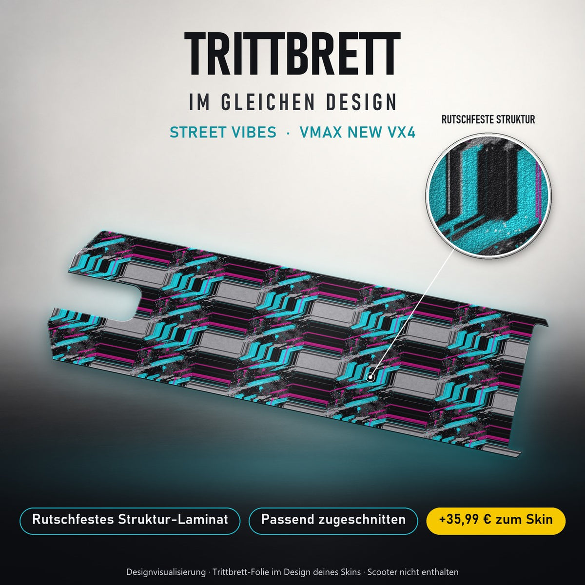 Trittbrett im gleichen Design – STREET VIBES