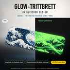 Glow-Trittbrett – WAVE, Tag/Nacht