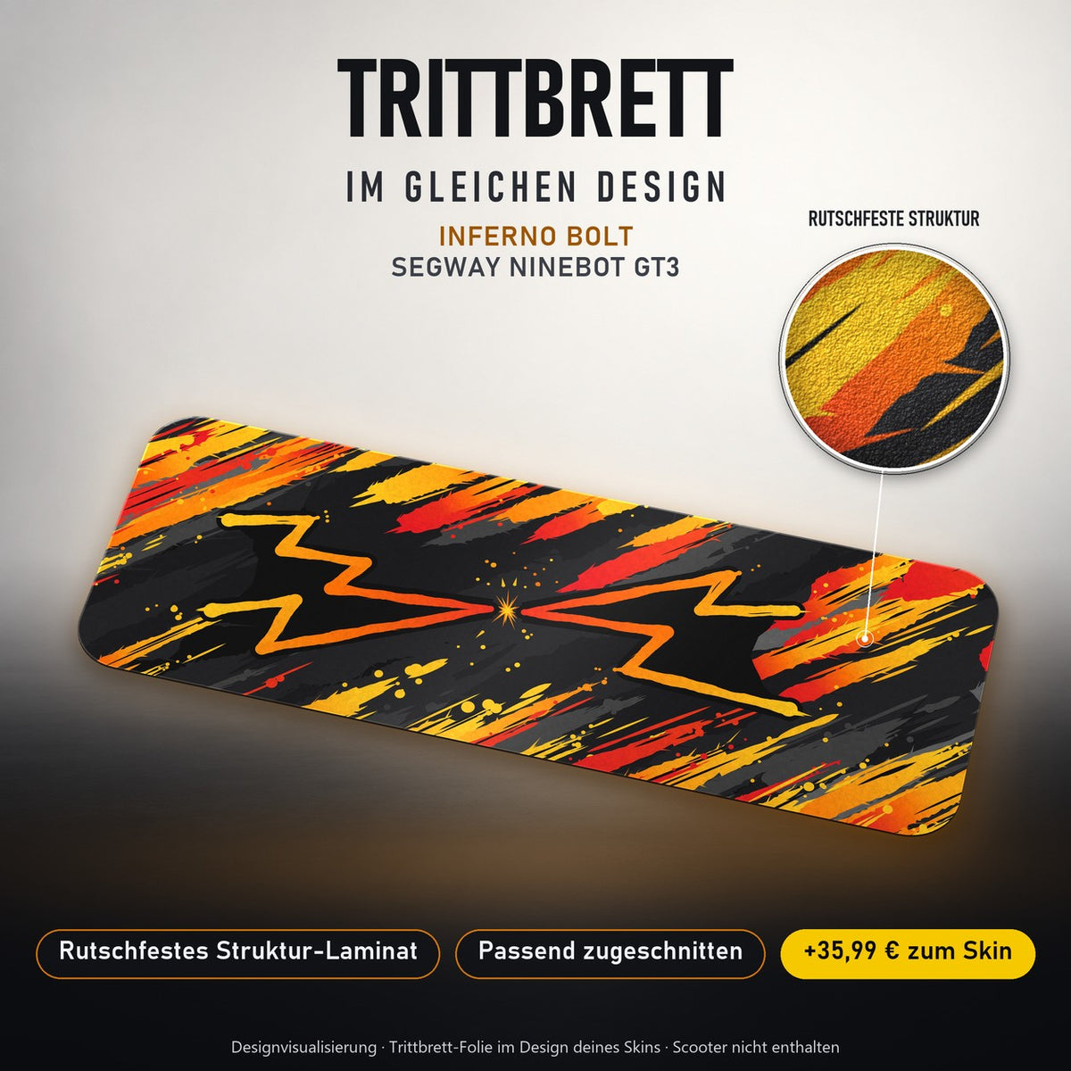 Trittbrett im gleichen Design – INFERNO BOLT