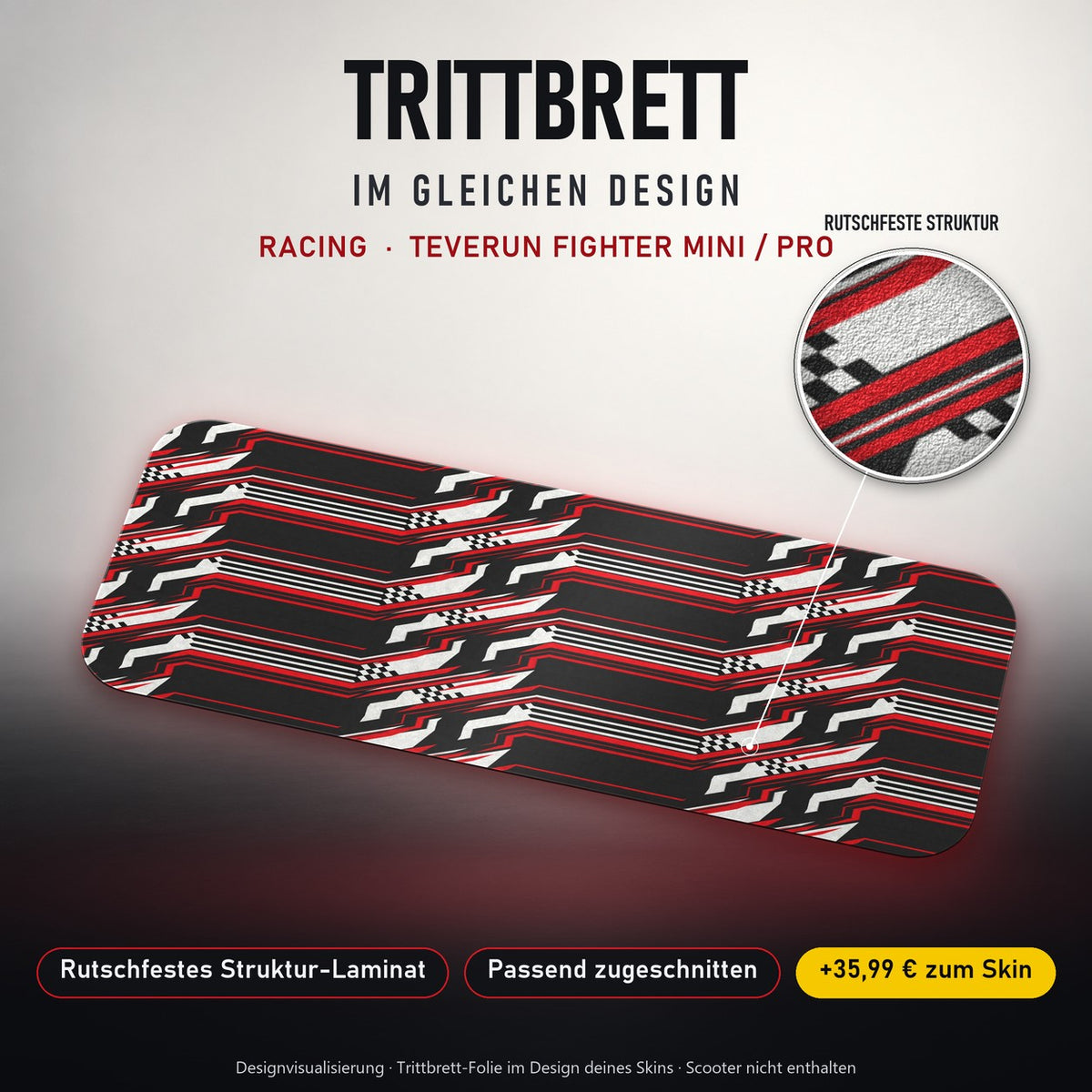 Trittbrett im gleichen Design – RACING