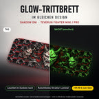 Glow-Trittbrett – SHADOW ONI, Tag/Nacht