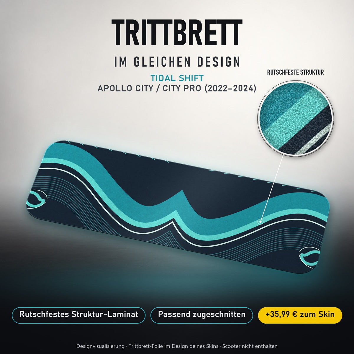 Trittbrett im gleichen Design – TIDAL SHIFT