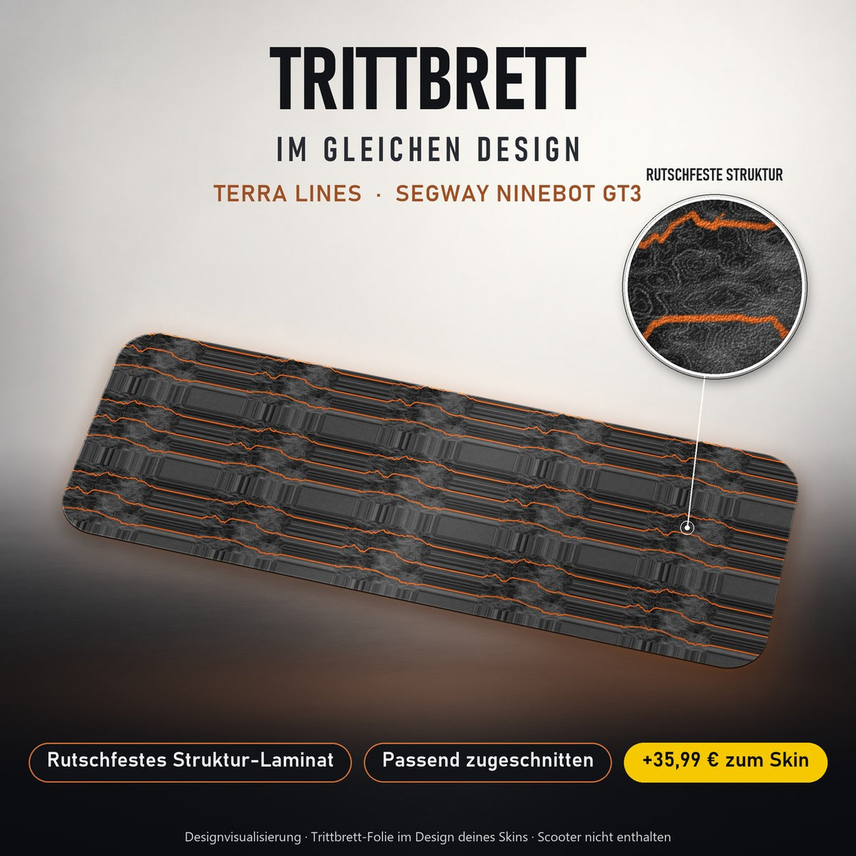 Trittbrett im gleichen Design – TERRA LINES