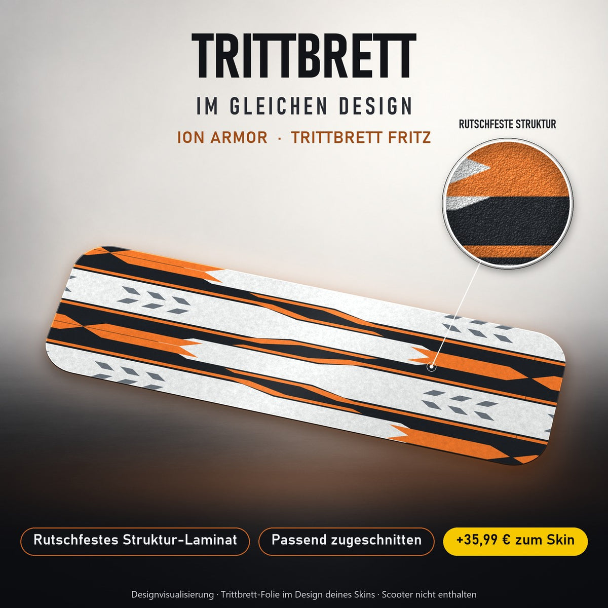 Trittbrett im gleichen Design – ION ARMOR